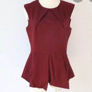 Elizabeth and Clarke peplum blouse, never worn